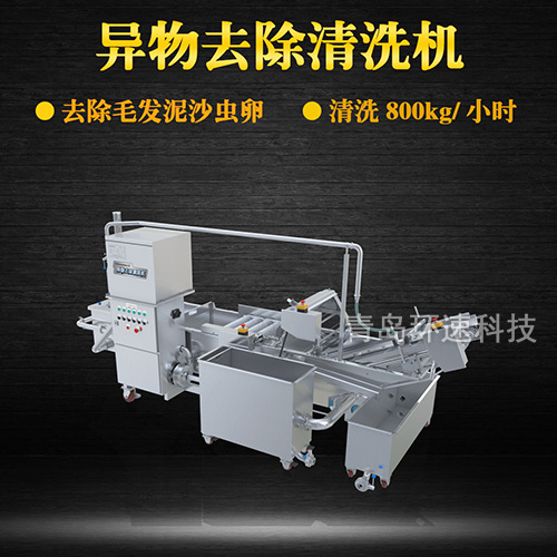 氣泡式果蔬清洗機，有效清洗，過濾泥沙